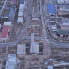 На каком этапе находится строительство развязки Аргынбекова-Байдибек би