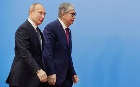 Путин и Токаев