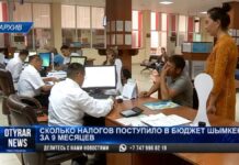 Сколько налогов поступило в бюджет Шымкента за 9 месяцев