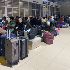 В аэропорту Шымкента будут тушить пожар