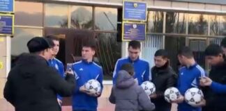 Чемпионы-футболисты в Шымкенте выбрали своего президента