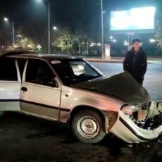 Две девушки пострадали в ДТП в центре Шымкента