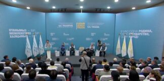 Члены штаба кандидата в президенты Касым-Жомарта Токаева приехали в Шымкент