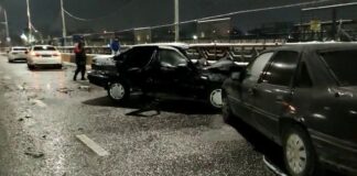 Три человека постарадали в ДТП в Шымкенте