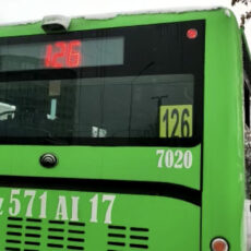 Автобус сбил ребёнка на пешеходном переходе в Шымкенте