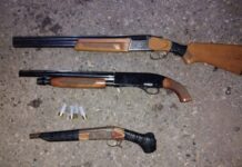 Огнестрельные оружия изъяли у жителя Кентау