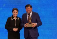 Шымкентское ТОО «Водные ресурсы-Маркетинг» наградили за вклад в экологию