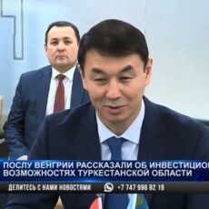 Послу Венгрии рассказали об инвестиционных возможностях Туркестанской области