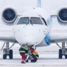 Аэропорт Шымкента работает в штатном режиме