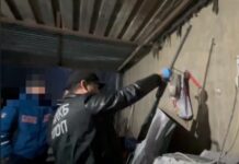 Взрывпакет, гранату и огнестрельное оружие изъяли у жителя Кентау