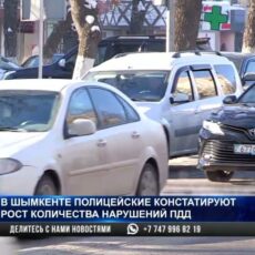 Нарушителей ПДД в Шымкенте стало больше