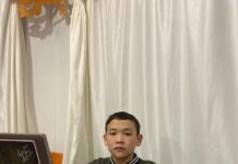 Робота, который разливает кумыс, создал ученик из Толе би