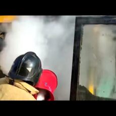 Автобус сгорел в южном мегаполисе