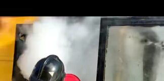 Автобус сгорел в южном мегаполисе