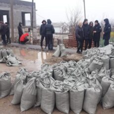 В Туркестанской области подсчитывают ущерб нанесённый селем