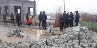 В Туркестанской области подсчитывают ущерб нанесённый селем