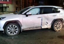 Погоня от полиции привела к ДТП в Шымкенте