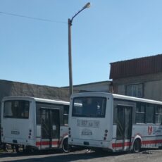 Город грязных автобусов