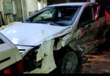 Пошел на обгон: В Шымкенте столкнулись сразу 6 автомобилей