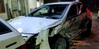 Пошел на обгон: В Шымкенте столкнулись сразу 6 автомобилей