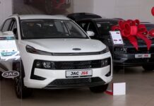 В Шымкенте представлен новый флагманский кроссовер JAC JS6