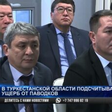 В Туркестанской области подсчитывают ущерб от паводков