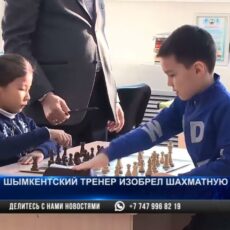 Шахматную азбуку для малышей создали в Шымкенте