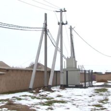 Обветшалые линии электропередачи заменили на новые в Туркестанской области