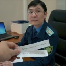 Шымкентские прокуроры сняли пародию на популярное видео