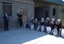 ПетроКазахстан ойл Продактс раздал продуктовые наборы в Рамазан