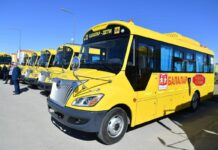 Новые автобусы получили школы в Туркестанской области