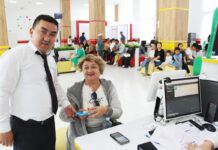 “Сердечную” акцию провели в ЦОНах Шымкента