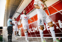 Матч «Ордабасы-Актобе» собрал рекордное количество зрителей