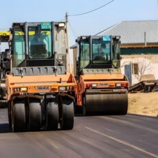 70 дорог асфальтируют в Каратауском районе