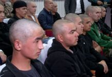 Проводы призывников прошли в Шымкенте