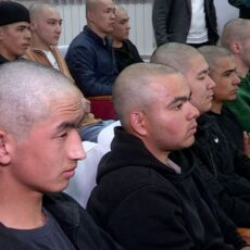 Проводы призывников прошли в Шымкенте