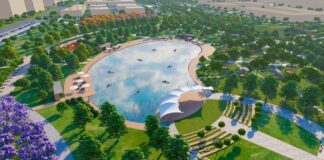 Новый огромный парк появится на территории Шымкента Эскизный план нового масштабного парка, который будет построен на территории микрорайона Shymkent City