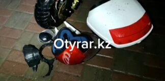 Две машины столкнулись в Шымкенте. Есть пострадавшие