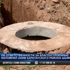 Об ответственности за благоустроенные территории напомнили в акимате