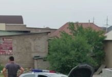 Патрульный автомобиль попал в аварию в Шымкенте