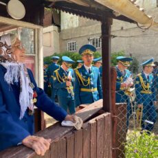 День Победы в Шымкенте встречают два ветерана ВОВ