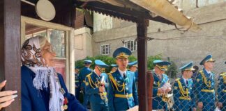 День Победы в Шымкенте встречают два ветерана ВОВ