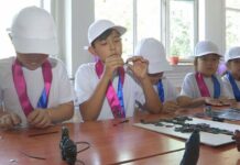 В Шымкенте на базе «Центра досуга молодежи» открыт бесплатный лагерь для детей