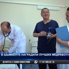 Лучших врачей Шымкента наградили за достижения