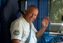 В Шымкенте работает креативный водитель