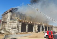 Крупный пожар в Шымкенте: Горела крыша