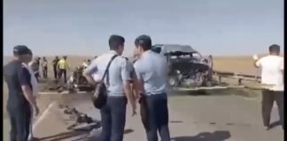 9 человек погибли в ДТП в Туркестанской области