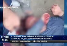 В Туркестанской области жители устроили самосуд над подозреваемым в краже