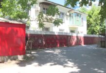 Старинные ковры украсили заборы в Шымкенте