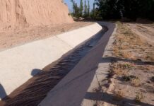 Канал «Шапырашты» вновь наполнился водой